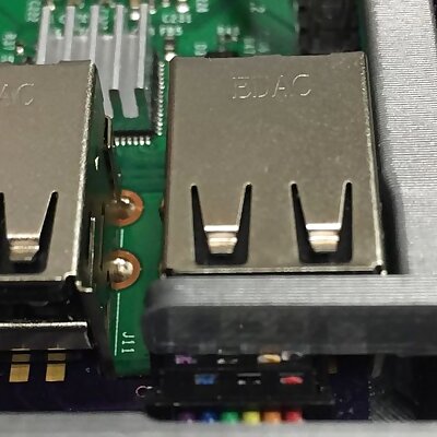 Mini NES Pi Control Front Panel Brace