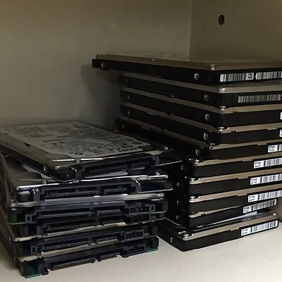 25 HDD Storage Rack