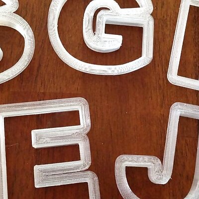 Text Cookie Cutters