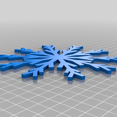Christmas Tree Snowflake