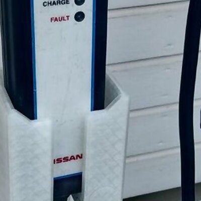 Nissan Leaf EV charger wall mount
