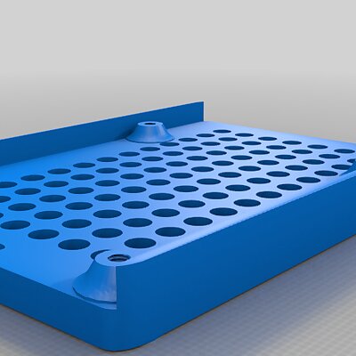 RPi bottom plate with holes