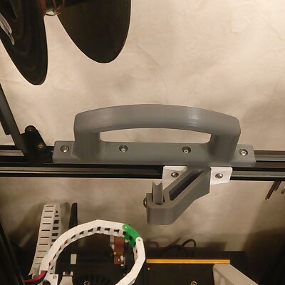 CR10 Top spool holder angle mount