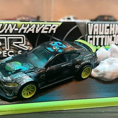 Hotwheels RTR Spec 5 Ford Mustang Display Base