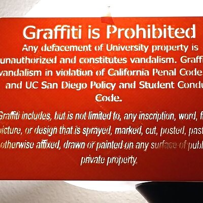 UCSD Graffiti Stencil