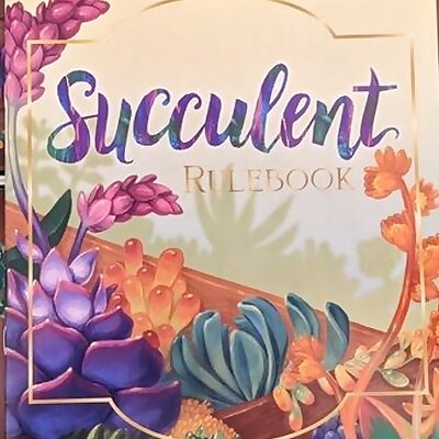 Succulent Game Organizer