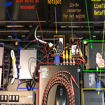 Various parts for Race Station