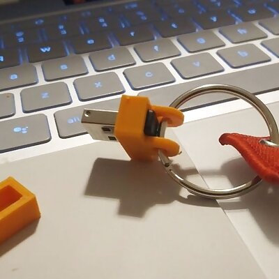 USB Logitech Unifying Receiver Keychain