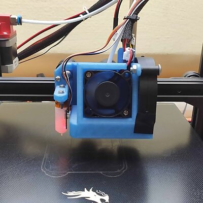Satsana Remix for Ender 3V2 and Ender 3 with BLTouch  4010 and 5015 Fan versions