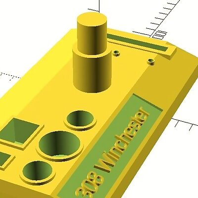 XL650 Toolhead stand Complete in OpenSCAD