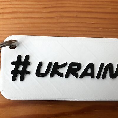 ukraine keychain