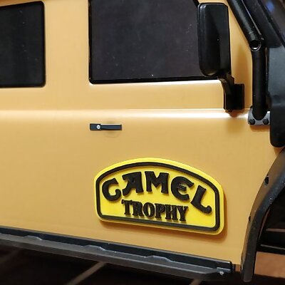 Camel Trophy Logo for TRX4