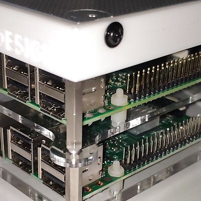 SSD Holder for VullersTech Raspberry Pi Case