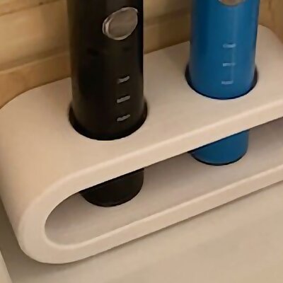 Smilesonic double toothbrush stand