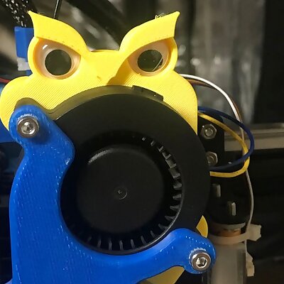Peeping Owl 5015 fan mount bracket for Biqu H2 Extruder