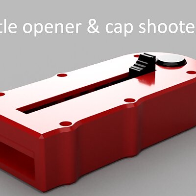 Bottle opener  cap shooter
