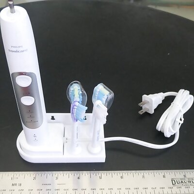 Sonicare toothbrush stand wspare heads