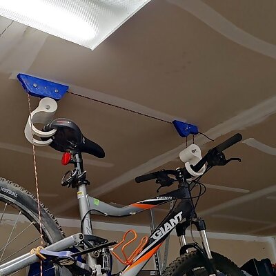 Lower Raise Pulley Bike Rack
