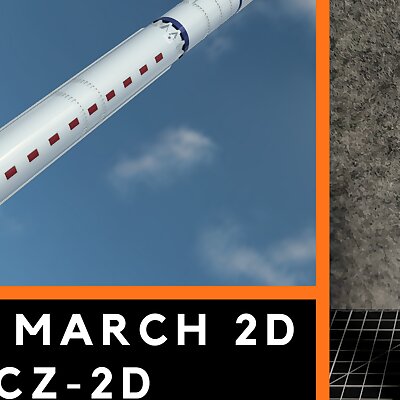 LONG MARCH 2D  CZ2D Multiparts 1200