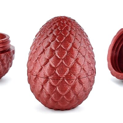 Threaded Dragon Egg Great for Easter and Gifts