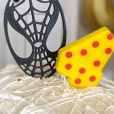 SpiderMan Cake Topper