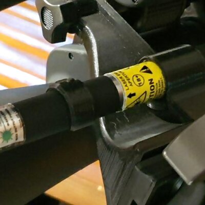 Binocular support with Laser holder 14mm