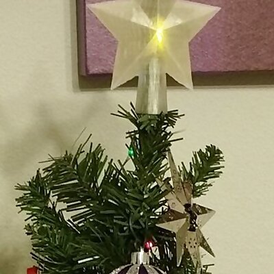 Christmas Tree Star  tree topper  tweaked
