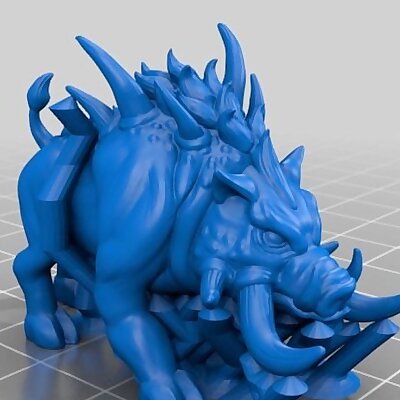 HelBoar with Supports Dungeons  Dragons