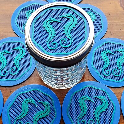 Green Seahorse Sprouting Lid!