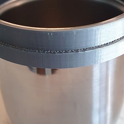 Motta steel doser cup to VST 585mm adapter