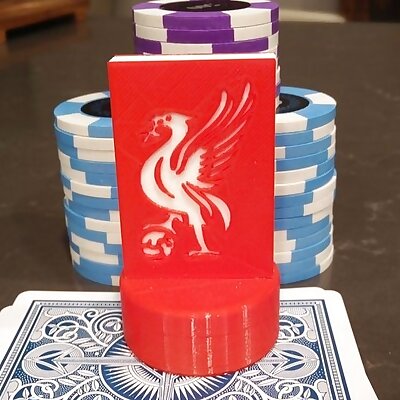 Liverpool FC Poker Card Capper