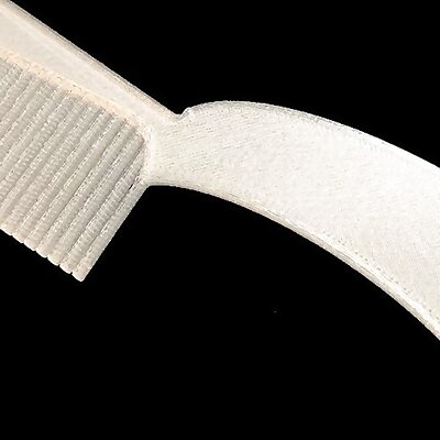 3D Printed Long Tooth Comb