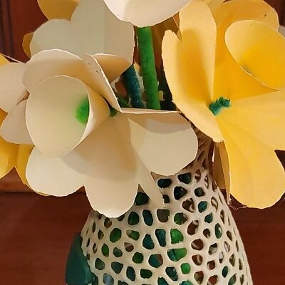 Cholla inspired Veronoi vase