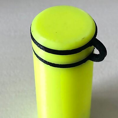Waterproof Bottle Pill Container Reverse Screw Counter Clockwise CCW
