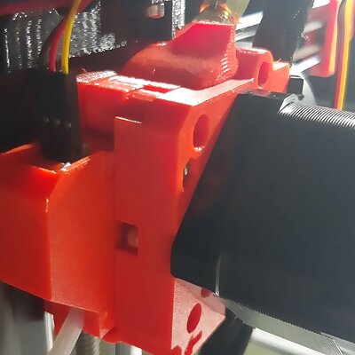 Prusa Mini rear extruder part with filament sensor