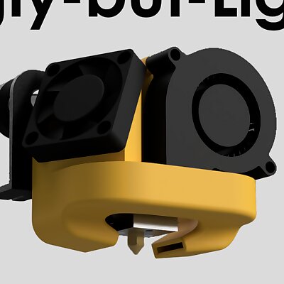 UglybutLight • Fan Duct for Ender 3 V2