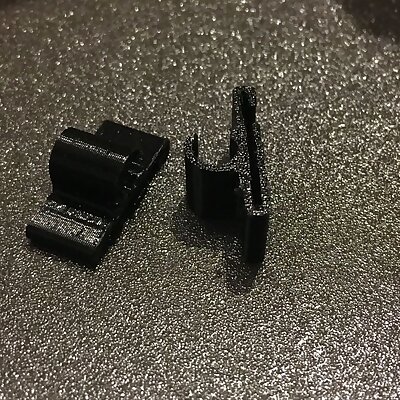 Raspberry Pi camera ribbon cable clip to MK2MK3 xaxis stepper cable