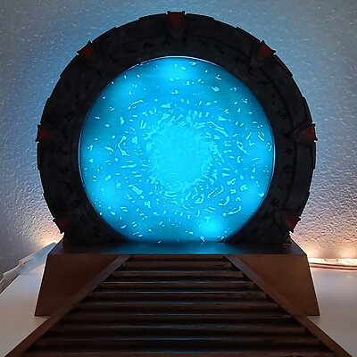 Stargate Event Horizon Lithophane