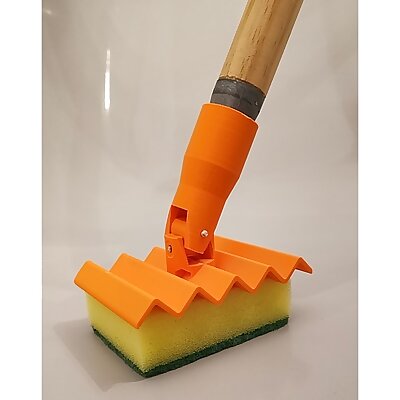 Broom handle sponge extension CCBYNCSA