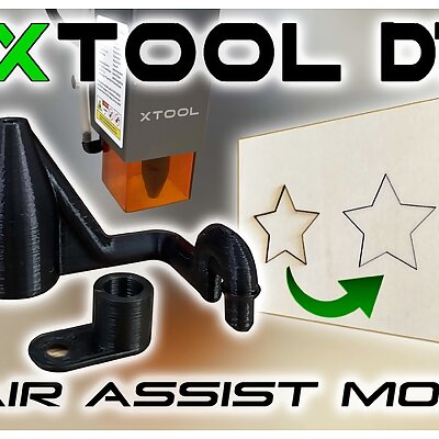 xTool D1 Air Assist Nozzle Variations