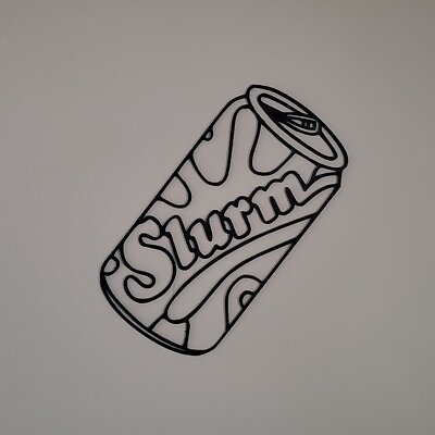 Slurm Can  Futurama Wall Art