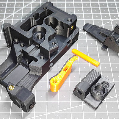 MMU2S Mod for Mosquito  V6 Bondtech MK3S Extruder without chimney