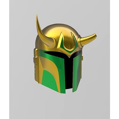 Sylvie Loki Mandalorian Helmet