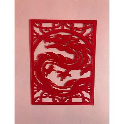 Dragon wall art