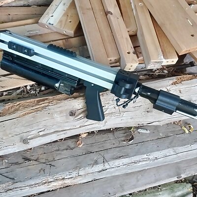 Open source airsoft modular grenade launcher chassis system  EGLC