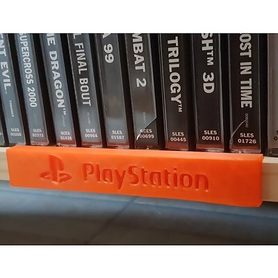 Videogame Shelf Labels