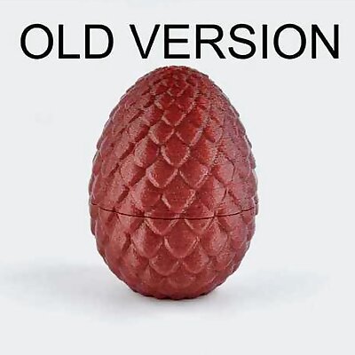OLD VERSION Dragon Egg with Threads! Great for Easter and Gifts