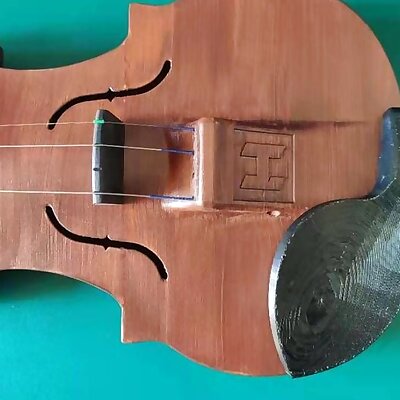 Hovalin violin chin rest no support needed