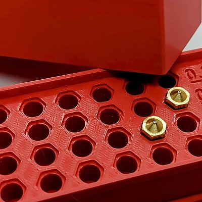 Simple LEGO Brick Style Stackable Nozzle Box