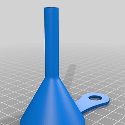 Funnel with air tube